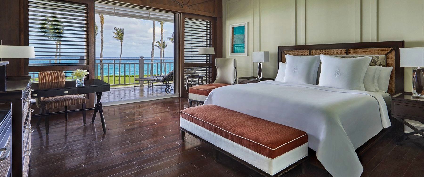 Luxury Beachfront Room at Ocean Club, Bahamas, Caribbean