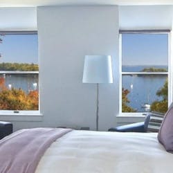 Bonaire Room at Camden Harbor Inn, Maine