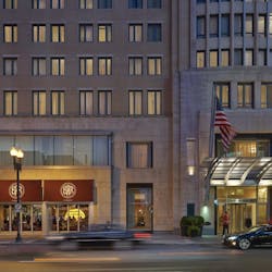Exterior of Mandarin Oriental Boston