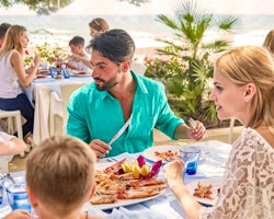 Fish Market Restaurant at Forte Village Resort, South Sardinia, Italy