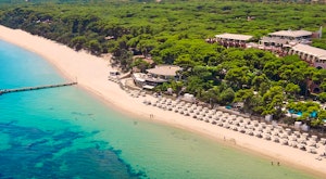 Spend your summer holiday at this family resort in Sardinia with a white sandy beach<place>Forte Village Hotel Bouganville</place><fomo>27</fomo>
