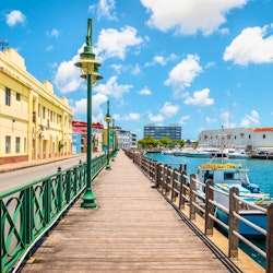 Bridgetown marina, Amazon Trailblazer, Oceania Cruises