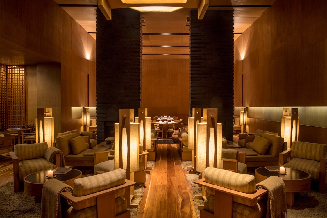 amankora thimphu lodge living room