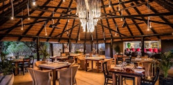 Dining, Sabi Sabi Bush Lodge, South Africa