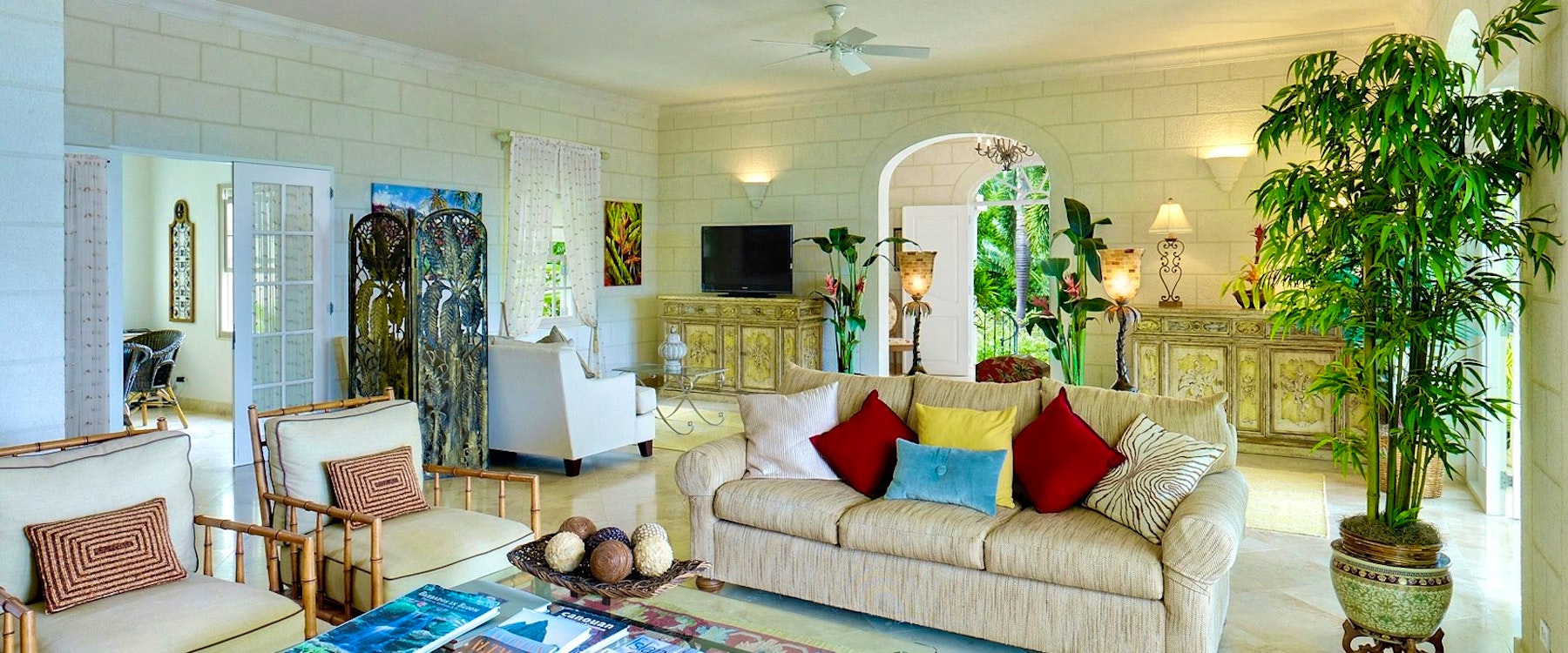 Living Room at Calliaqua, Barbados 