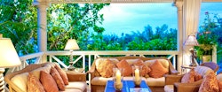 Outdoor Lounge at Calliaqua, Barbados 
