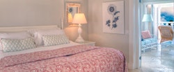Ocean Front Suite Bedroom at Cobblers Cove, Barbados, Caribbean