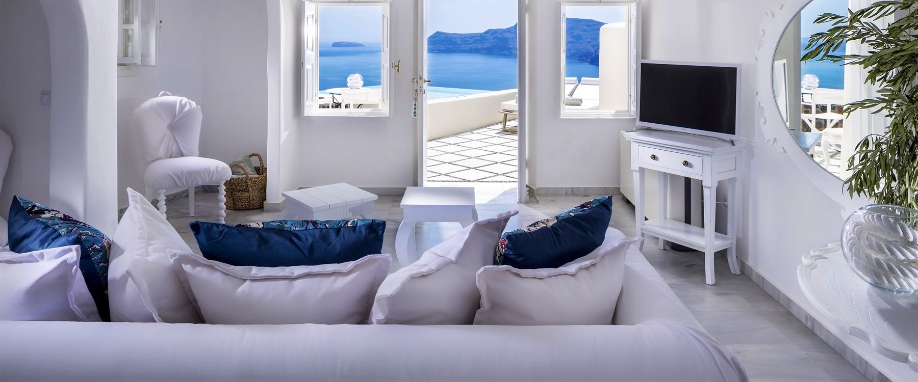 Guest Suite at Canaves Oia Hotel, Santorini, Greece
