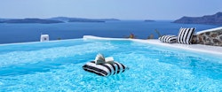 Infinity Pool at Canaves Oia Hotel, Santorini, Greece