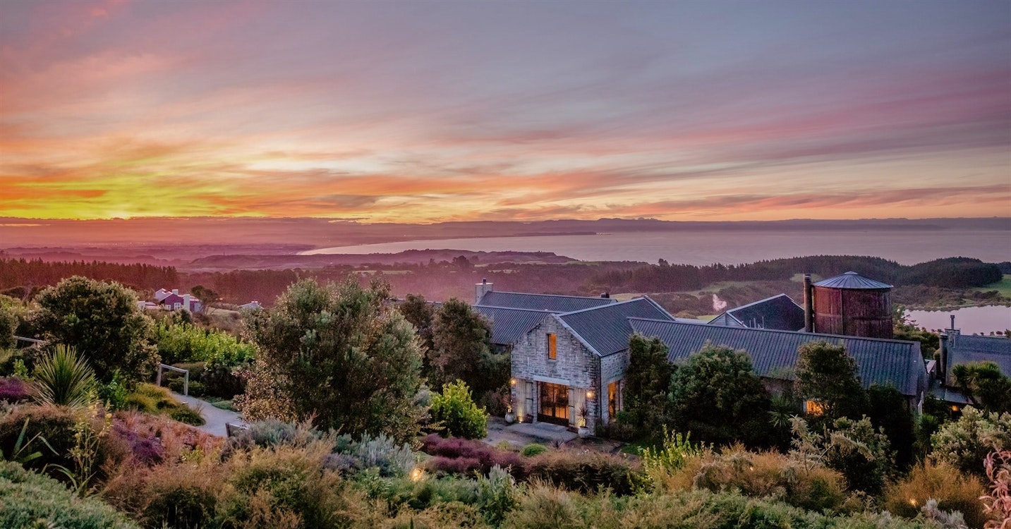 exterior of rosewood cape kidnappers hawkes bay