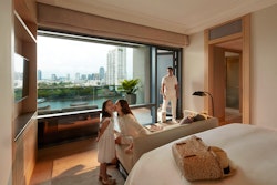 River Suite Room at Capella Bangkok Luxury Hotel, Bangkok, Thailand