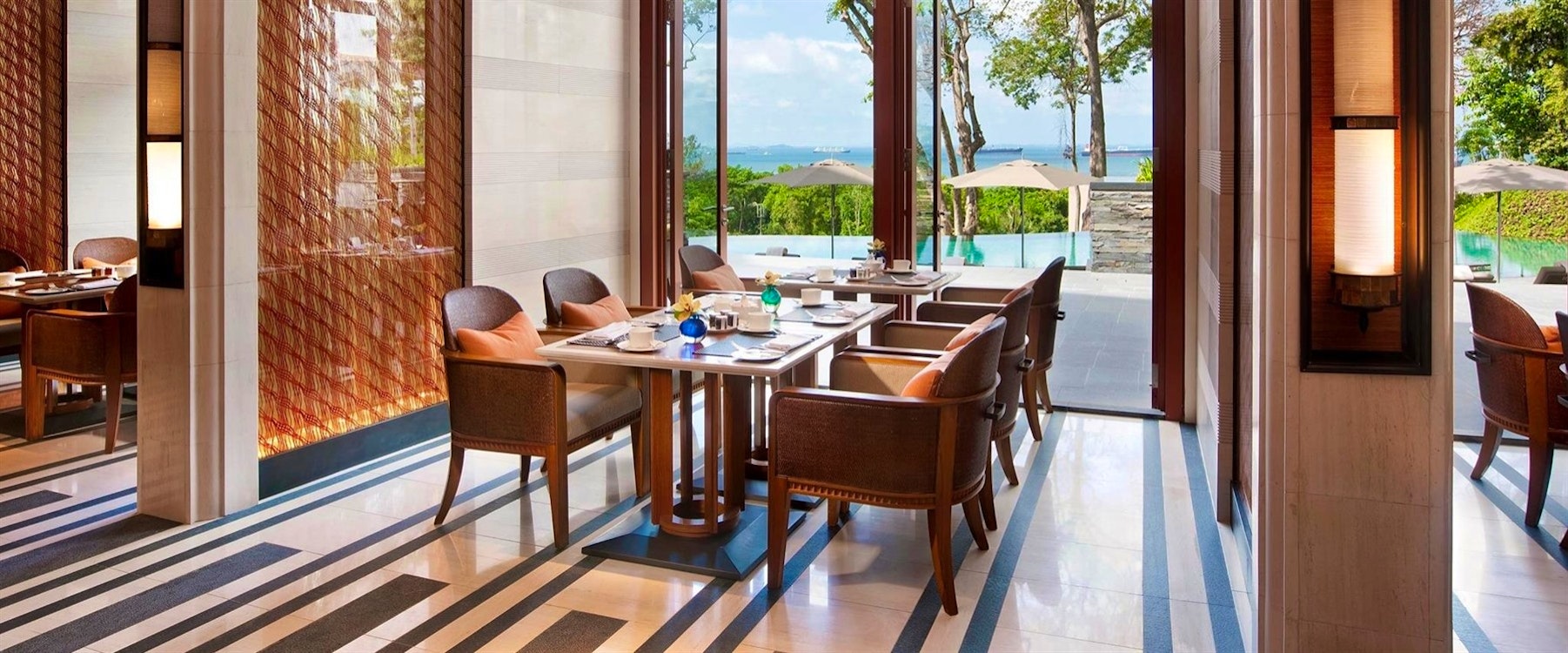 Dining Area at Capella Singapore