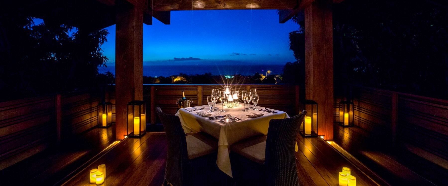 Private Tree House Dinner at Hotel Wailea Maui, Hawaii 