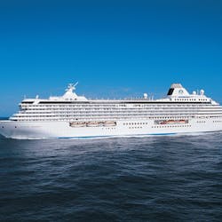 Crystal Serenity at sea