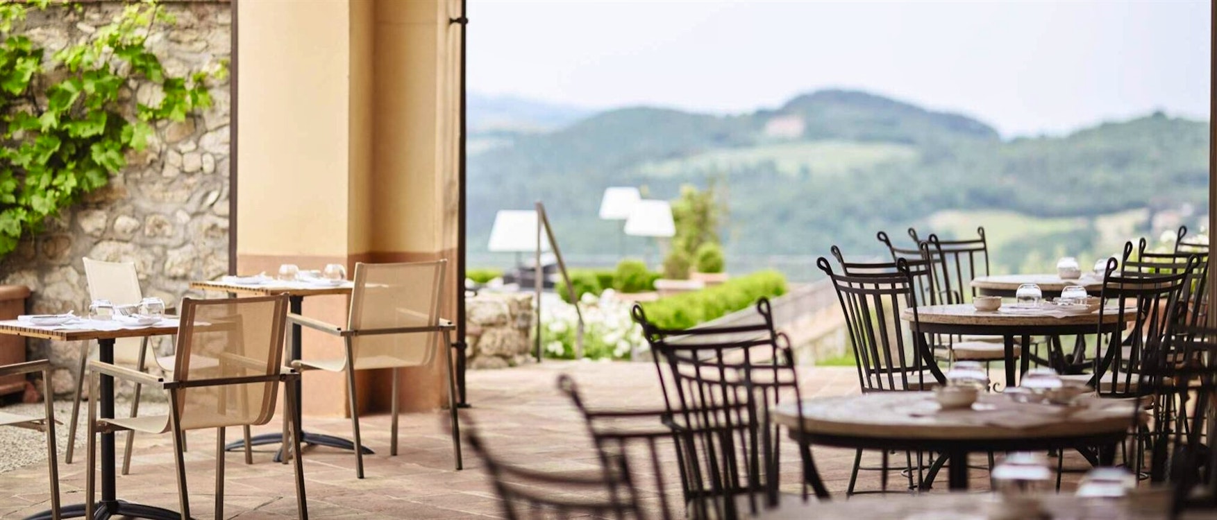Bar Visconti at Castello di Casole, A Belmond Hotel, Tuscany, Italy