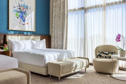 Bedroom of Chairman's Villa at Crockfords Las Vegas