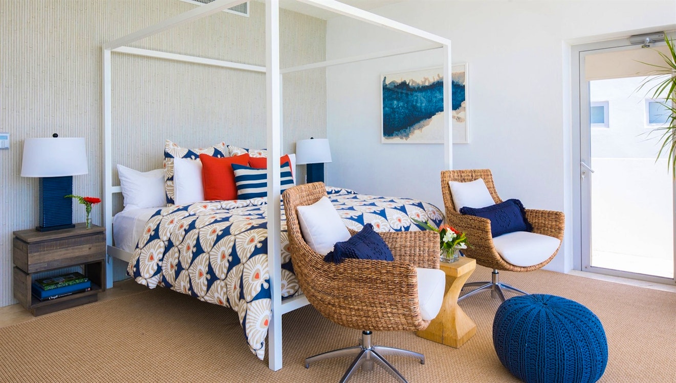 bedroom at champagne shores the villa anguilla
