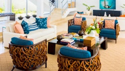 living room at champagne shores the villa anguilla