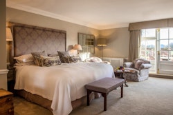 Bedroom at Chewton Glen Hampshire, England
