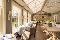 Restaurant at Chewton Glen Hampshire, England