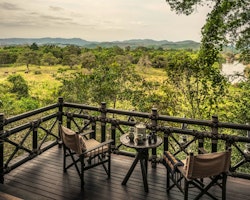 Watch elephants roam around the jungle, Four Seasons Tented Camp Golden Triangle, Thailand