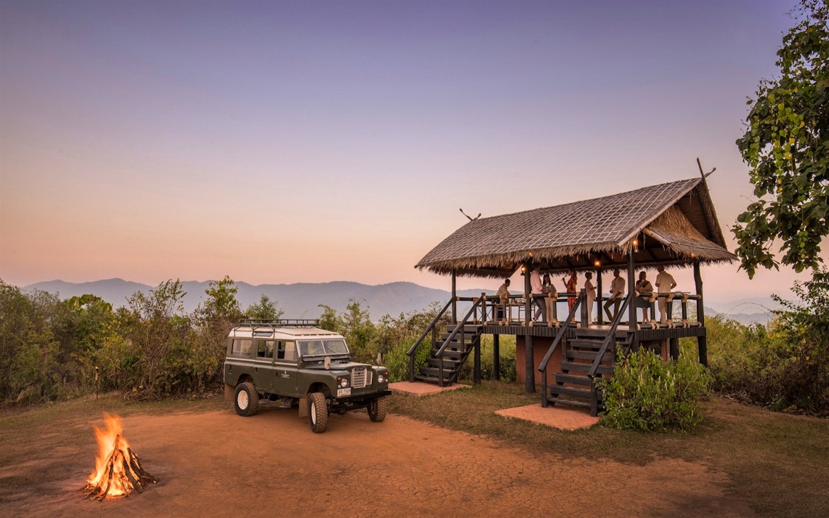 Go in search of elephants, Four Seasons Tented Camp Golden Triangle, Thailand