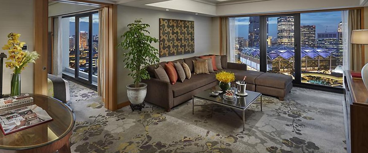 City suite at Mandarin Oriental, Singapore