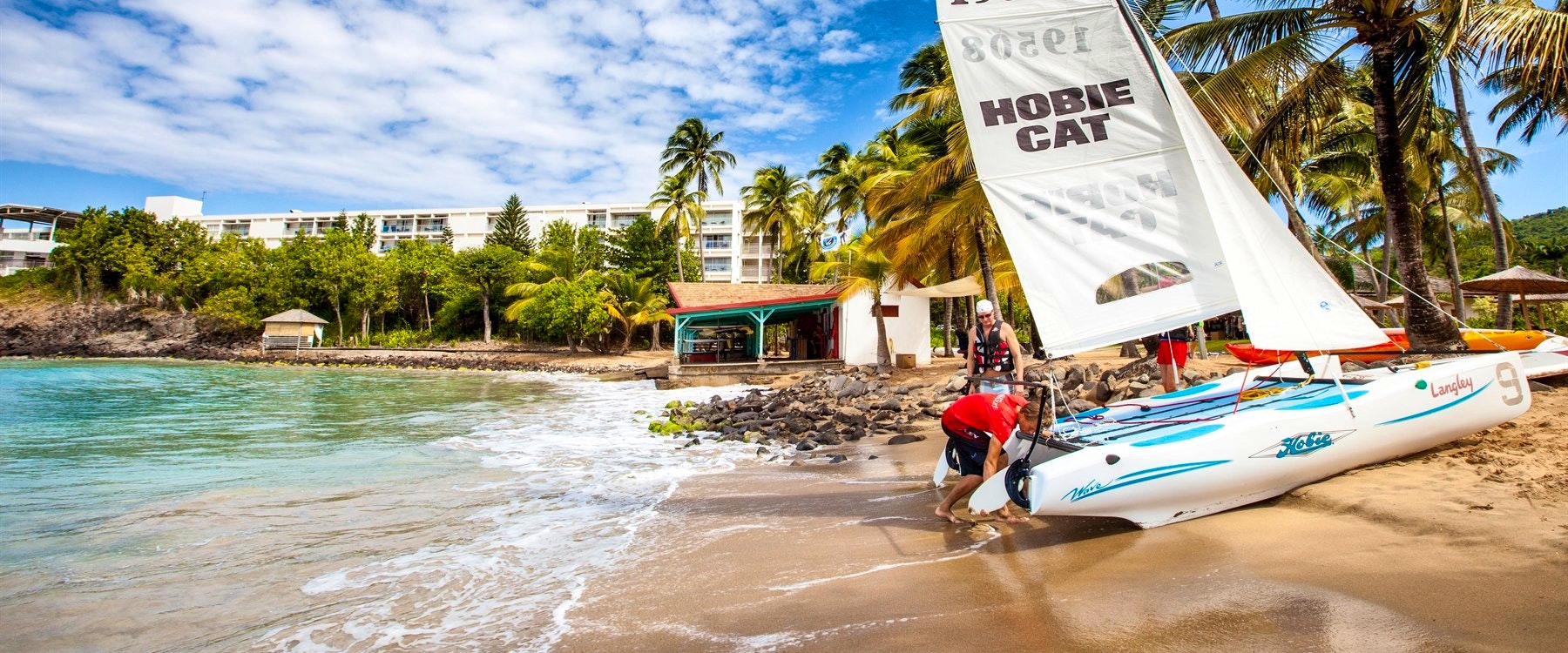 Beach Front at Langley Resort Fort Royal, Guadeloupe