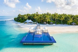 The Quiet Zone Pool at Conrad Maldives Rangali Island