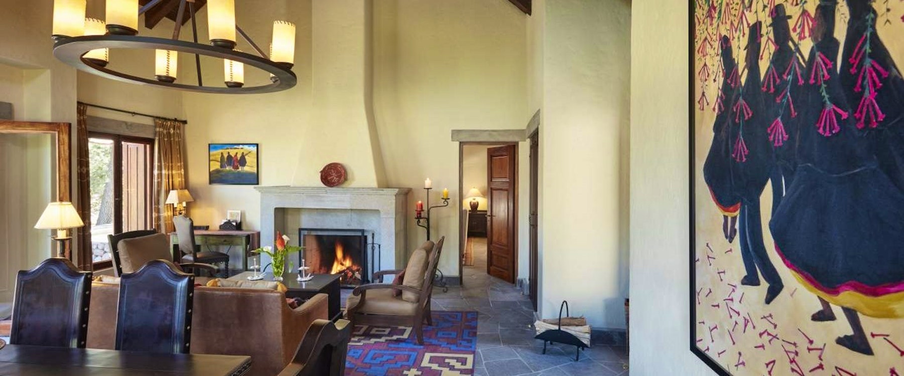 lounge interior, Las Casitas, A Belmond Hotel, Colca Canyon 