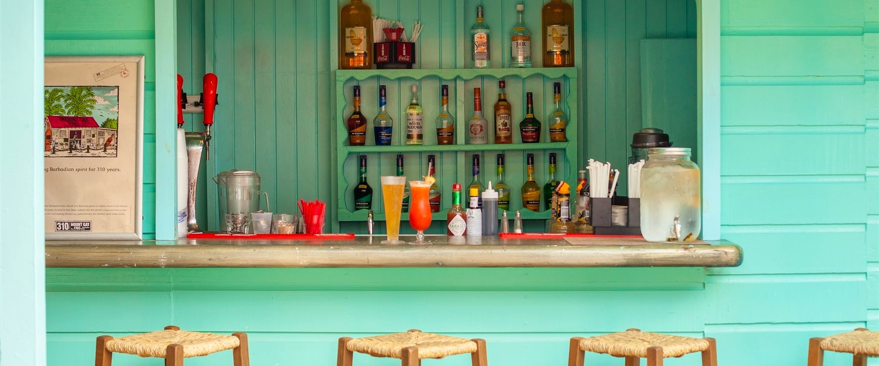 Casual Beach Side Bar and Grill at Sugar Bay, Barbados