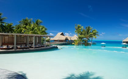 Pool View at Conrad Bora Bora Nui, French Polynesia