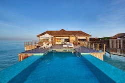 sunset water villa