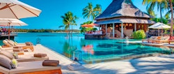 Main pool at Constance Prince Maurice, Mauritius
