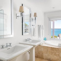 Bathroom at Northrock Villa at cambridge beaches resort spa bermuda