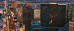 Aerial View of The Cosmopolitan of Las Vegas