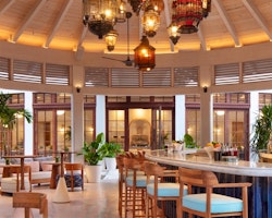 Outdoor Bar at Rosewood Baha Mar, Bahamas, Caribbean