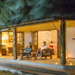 Cottage Exterior at Denis Private Island, Seychelles