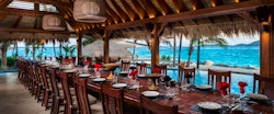 Crocodile Pavilion Dining at Necker Island, British Virgin Islands