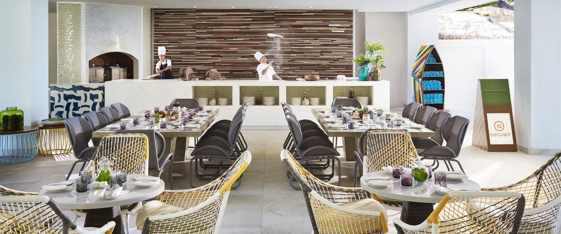 Crust bar restaurant at The Lind Boracay, Philippines