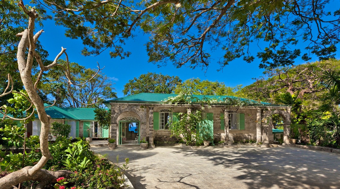exterior of  crystal springs barbados 