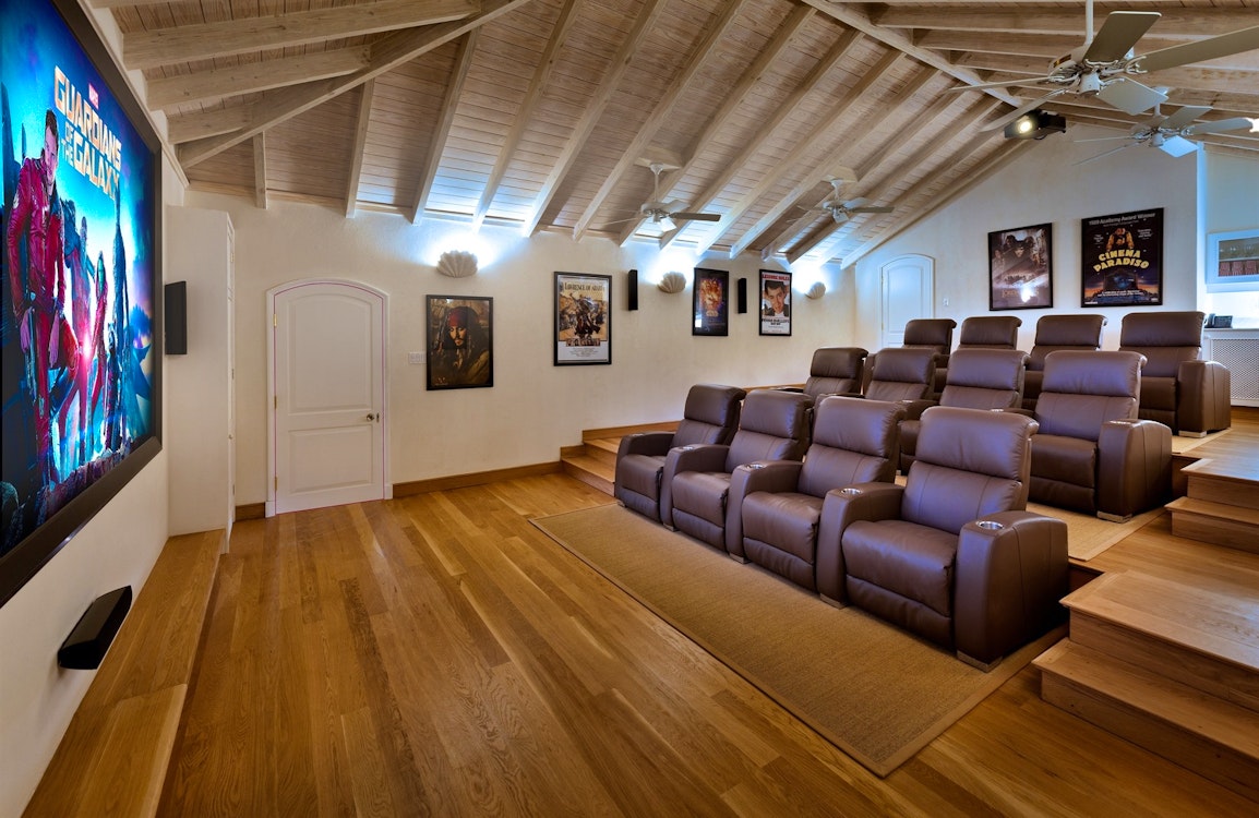 movie room at crystal springs barbados 
