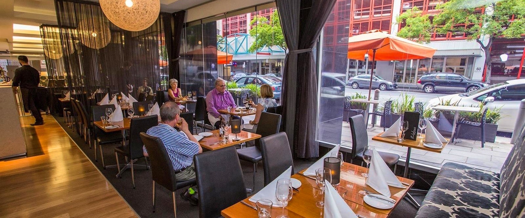 Culshaws Restaurant at Majestic Roof Garden Hotel, Adelaide