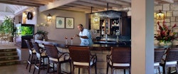 Bar Area at Curtain Bluff, Antigua 
