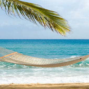 Surrounded by stunning sceanary, Curtain Bluff in Antigua