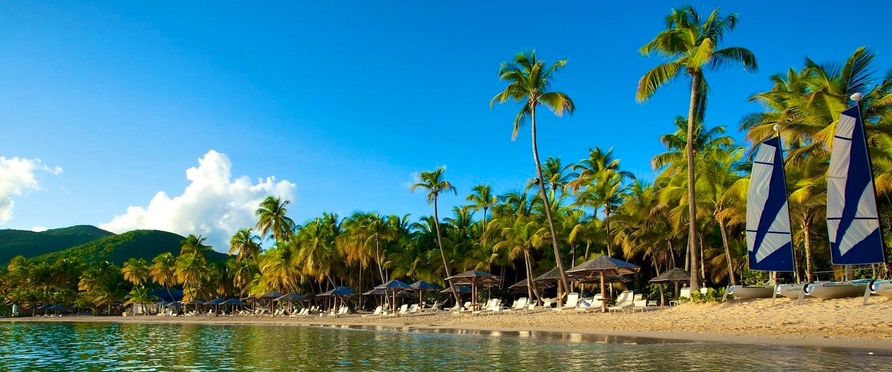 Beach at Curtain Bluff, Antigua 