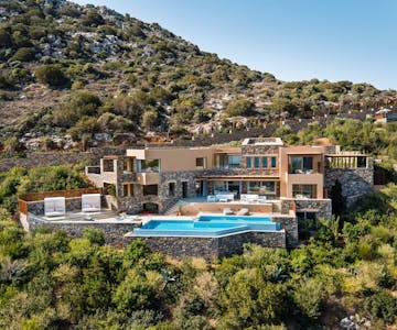 Enjoy this picturesque resort with private beach and plenty of children's activities at October Half Term<place>Daios Cove</place><fomo>30</fomo>