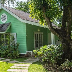 Deluxe cottage exterior at East Winds, St Lucia