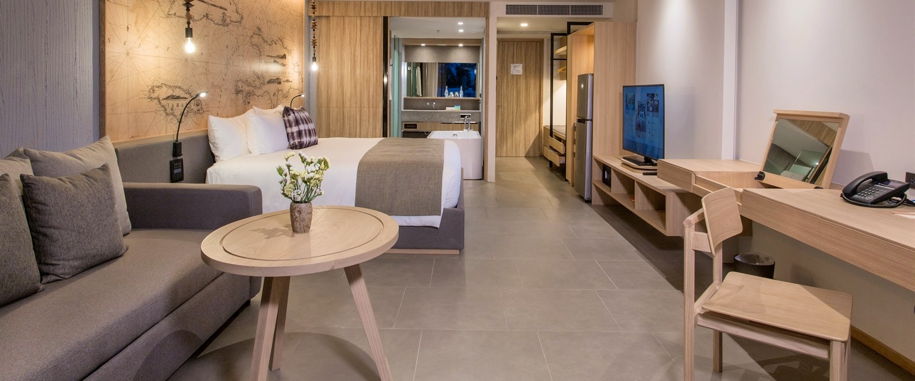 Deluxe poolside room at La Vela Khao Lak