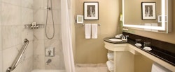 Deluxe Room Bathroom at Fairmont Chateau Laurier, Ontario